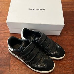 Isabel Marant Beth Sneaker in Black sz 37